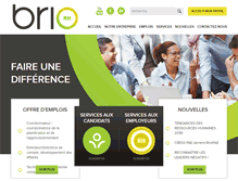 Tablet Screenshot of briorh.com